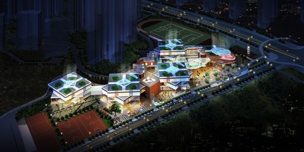 “貴州省優秀建筑創作設計獎”獲獎作品展——北師大附?。ń鹑A南園小學）方案設計